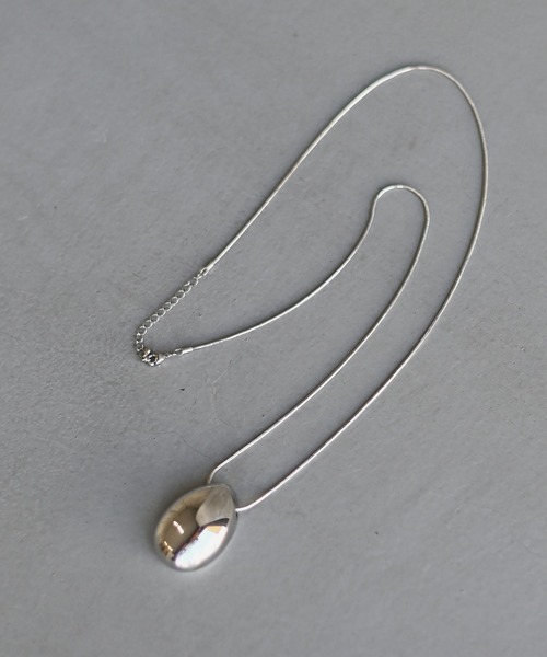 Marient（マリエント）の「Drop Long Necklace／ネックレス（ネックレス・レディース・シルバー・FREE）」の2枚目の写真