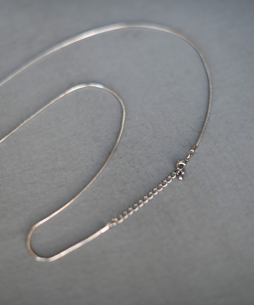 Marient（マリエント）の「Drop Long Necklace／ネックレス（ネックレス・レディース・シルバー・FREE）」の4枚目の写真