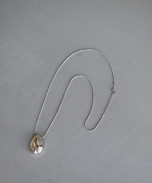 Marient（マリエント）の「Drop Long Necklace／ネックレス（ネックレス・レディース・シルバー・FREE）」の6枚目の写真