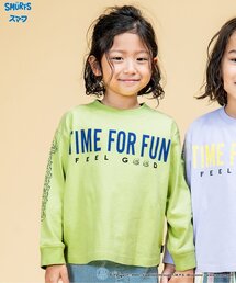 スマーフコラボ長袖Tシャツ