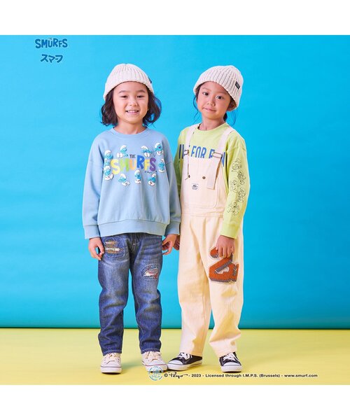 F.O.KIDS(エフオーキッズ)の「スマーフコラボ長袖Tシャツ(Tシャツ/カットソー・キッズ・アイボリー/パープル/ライム・140/95/130/110/90/100/120/80)」の6枚目の写真