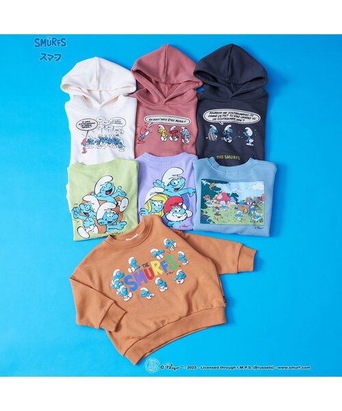 F.O.KIDS(エフオーキッズ)の「スマーフコラボ長袖Tシャツ(Tシャツ/カットソー・キッズ・アイボリー/パープル/ライム・140/95/130/110/90/100/120/80)」の10枚目の写真