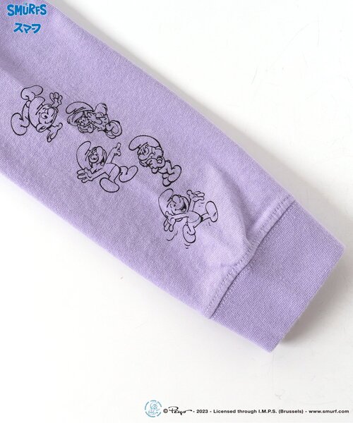 F.O.KIDS(エフオーキッズ)の「スマーフコラボ長袖Tシャツ(Tシャツ/カットソー・キッズ・アイボリー/パープル/ライム・140/95/130/110/90/100/120/80)」の19枚目の写真