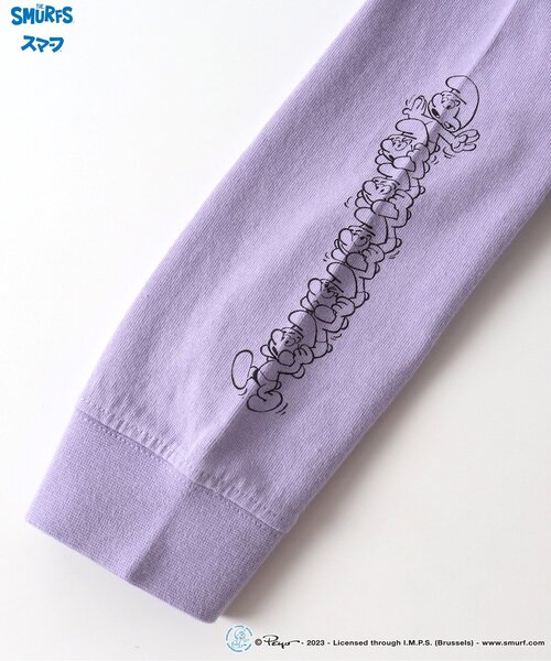 F.O.KIDS(エフオーキッズ)の「スマーフコラボ長袖Tシャツ(Tシャツ/カットソー・キッズ・アイボリー/パープル/ライム・140/95/130/110/90/100/120/80)」の20枚目の写真
