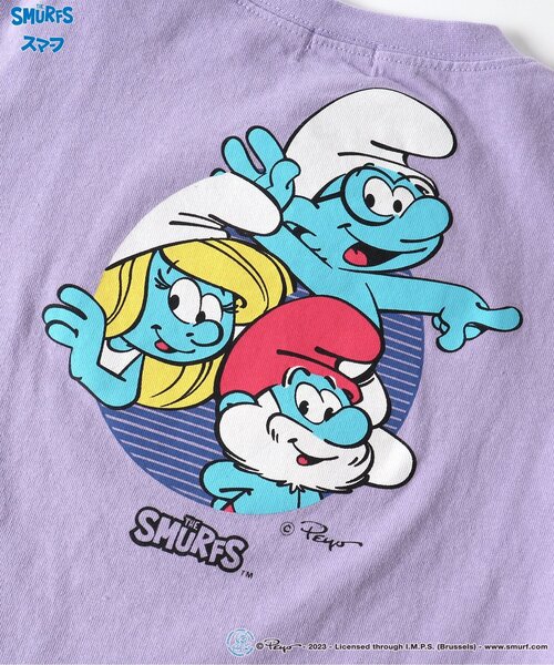 F.O.KIDS(エフオーキッズ)の「スマーフコラボ長袖Tシャツ(Tシャツ/カットソー・キッズ・アイボリー/パープル/ライム・140/95/130/110/90/100/120/80)」の17枚目の写真