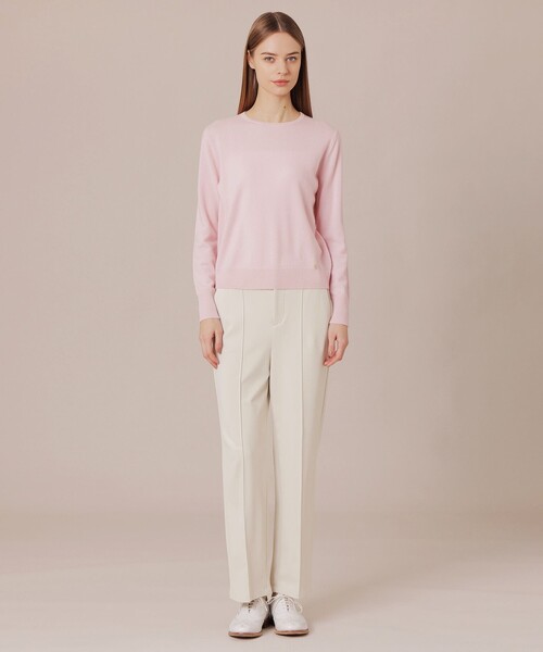 MACKINTOSH LONDON（マッキントッシュ ロンドン）の「カシミヤクルーネックプルオーバー（ニット/セーター・レディース・イエロー/チャコールグレー/ピンク系その他2・38）」の13枚目の写真