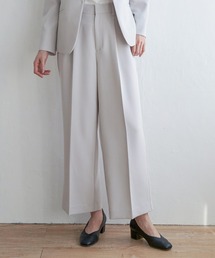 IKKA LOUNGE（イッカラウンジ）の「【洗濯機で洗える／フォーマル対応】ウォッシャブルワイドパンツ【セットアップ対応】（その他パンツ）」