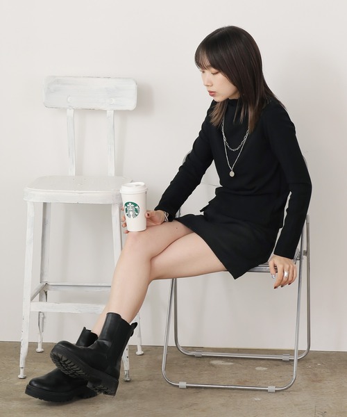 ROOPTOKYO（ループトウキョウ）の「ハイネックカットソー（Tシャツ/カットソー・レディース・イエロー/レッド/ブラウン/ベージュ/ブラック/ホワイト/アイボリー/グレー系その他/アッシュブラウン/ライトブラウン・FREE）」の20枚目の写真