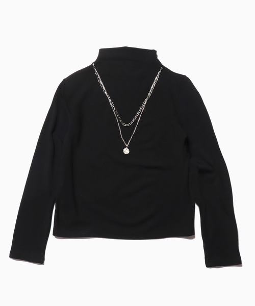 ROOPTOKYO（ループトウキョウ）の「ハイネックカットソー（Tシャツ/カットソー・レディース・イエロー/レッド/ブラウン/ベージュ/ブラック/ホワイト/アイボリー/グレー系その他/アッシュブラウン/ライトブラウン・FREE）」の19枚目の写真