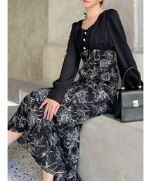 RESEXXY | フロントギャザーマーメイドワンピース(ワンピース)