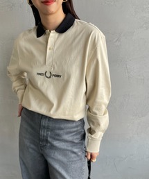 FRED PERRY（フレッドペリー）の「[FRED PERRY/フレッドペリー] ブランド刺繍ロゴ ロングスリーブポロシャツ（ポロシャツ）」