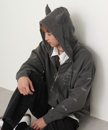 Devil full zip hoodie / デビルフルジップパーカー unisex