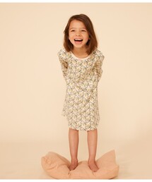 PETIT BATEAU パジャマ ルームウェア プリント長袖パジャマ