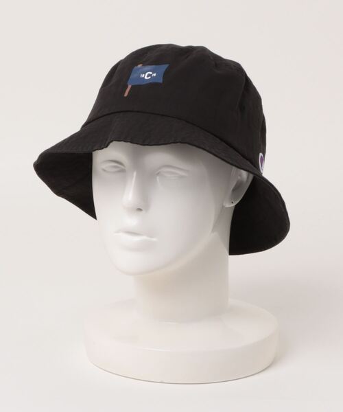 Champion（チャンピオン）の「Champion/チャンピオン　オックスフラグバケット（ハット・メンズ・チャコールグレー/ブラック/ライトベージュ/ネイビー・58）」の2枚目の写真