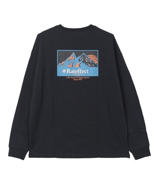 RAT EFFECT(ラットエフェクト)の「ART MOUNTAIN ロングTシャツ(Tシャツ/カットソー・キッズ・グレイッシュベージュ/ブラック/オフホワイト/ダークグリーン・130/140/150/160/170)」の16枚目の写真