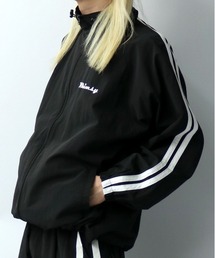 ナイロンワッシャーラグラン切替ブルゾン/セットアップ対応/トラックジャケット