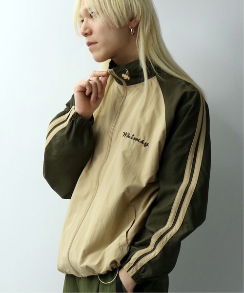 Starting Over(スターティングオーバー)の「ナイロンワッシャーラグラン切替ブルゾン/セットアップ対応/トラックジャケット(ナイロンジャケット・メンズ・ベージュ/ブラック/グレー・XL/L/M)」の19枚目の写真