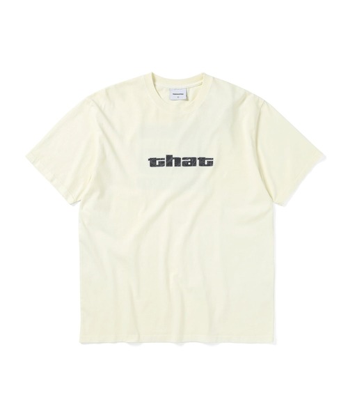 thisisneverthat(ディスイズネバーザット)の「Big Initial Tee(Tシャツ/カットソー・メンズ・ダークグレー/パープル/アイボリー・L/M/S/XL)」の15枚目の写真