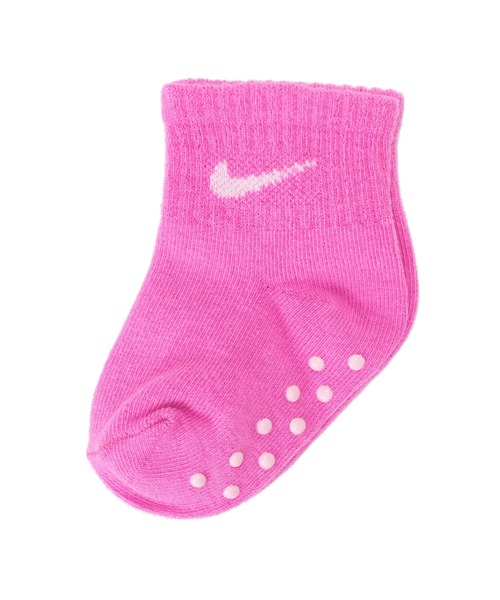 NIKE（ナイキ）の「NIKE NHN CORE SWOOSH GRIPPER/ロゴ/ソックス/3足セット/ナイキ/ベビー/6-12M（ソックス/靴下・キッズ・ピンク/グレー・6-12MONTH）」の7枚目の写真