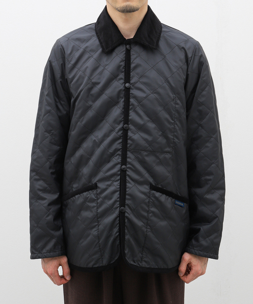 LAVENHAM（ラベンハム）の「【LAVENHAM / ラベンハム】レイドン UNWADDED RAYDON MENS（カバーオール・メンズ・キャメル/ブラック・LARGE/MEDIUM）」の3枚目の写真