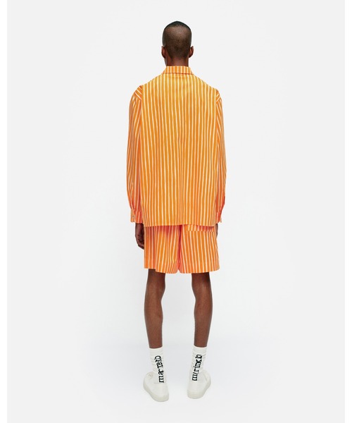 marimekko（マリメッコ）の「【kioski】Jokapoika / cotton shirt（シャツ/ブラウス・レディース・ネイビー/ベビーピンク/オレンジ/ライトグリーン・LARGE/X-SMALL/MEDIUM/SMALL）」の21枚目の写真