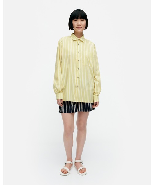 セール　限定1枚　マリメッコ　キオスキ　ピッコロ　シャツ　新品 52631-3-7345 (99) marimekko Piccolo シャツ | Kirka