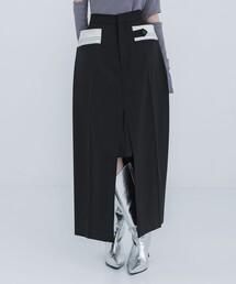 AKIKOAOKI（アキコアオキ）の「AKIKOAOKI /アキコアオキ/Apron skirt
