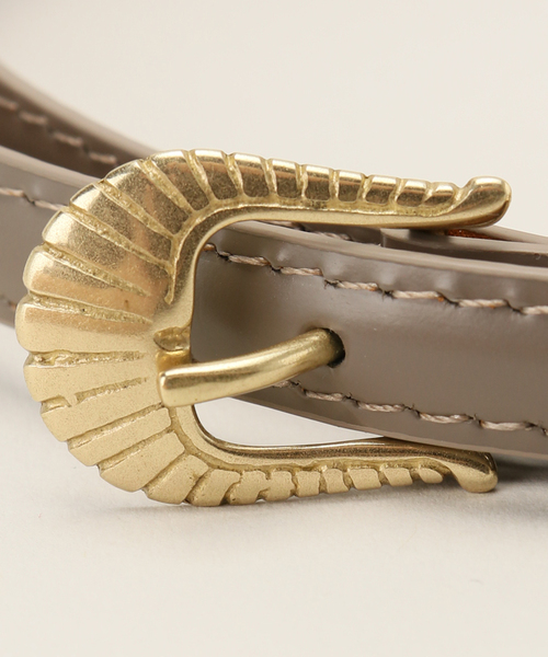 IENA メゾンボワネ ベルト IENA（イエナ）の「【MAISON BOINET/メゾンボワネ】10mm belt