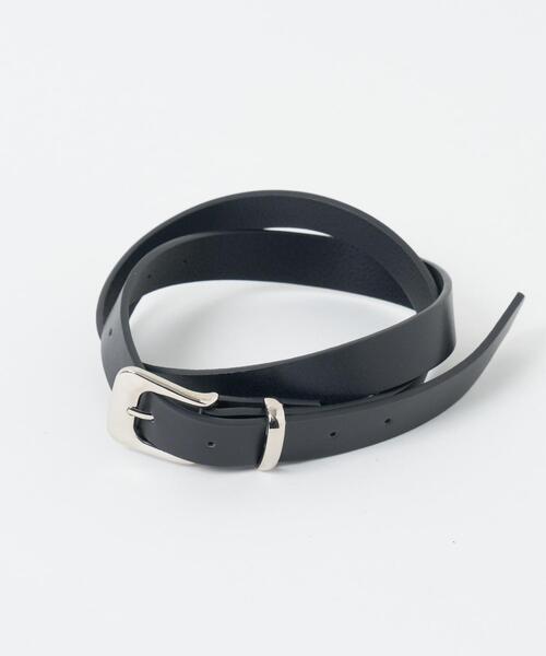 WEGO(ウィゴー)の「WEGO/プレーン細ベルト(ベルト・レディース・ブラック/ブラウン/ホワイト・FREE)」の8枚目の写真