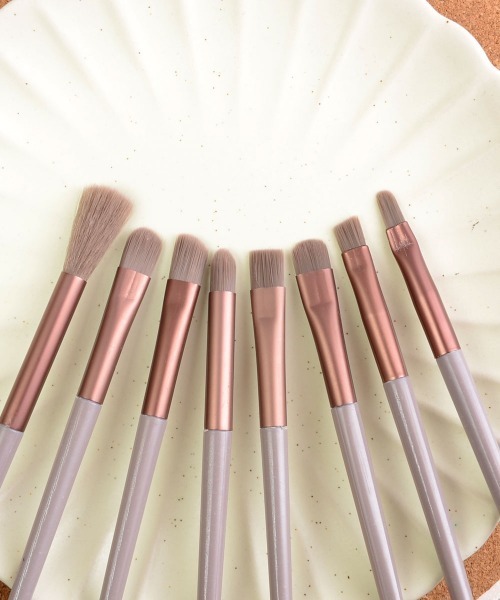 Mayree(メイリー)の「【resonance】ニュアンスカラー メイク ブラシセット (巾着ケース付き)(メイクブラシ・レディース・グリーン系/ベージュ系/パープル系/ブルー系・FREE)」の7枚目の写真