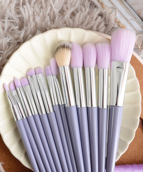 Mayree(メイリー)の「【resonance】ニュアンスカラー メイク ブラシセット (巾着ケース付き)(メイクブラシ・レディース・グリーン系/ベージュ系/パープル系/ブルー系・FREE)」の13枚目の写真