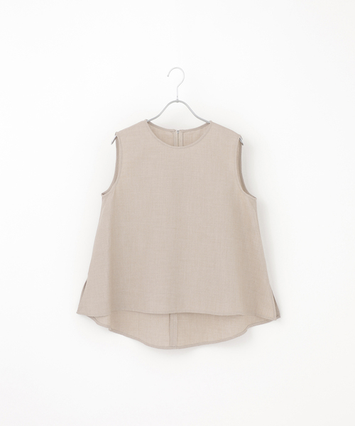 JOURNAL STANDARD(ジャーナルスタンダード)の「リネンライクバスケットブラウス(シャツ/ブラウス・レディース・ブラック/アイボリー・FREE)」の1枚目の写真