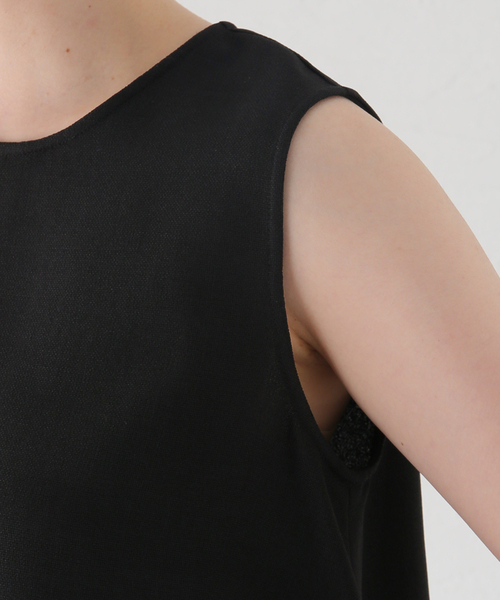 JOURNAL STANDARD(ジャーナルスタンダード)の「リネンライクバスケットブラウス(シャツ/ブラウス・レディース・ブラック/アイボリー・FREE)」の10枚目の写真