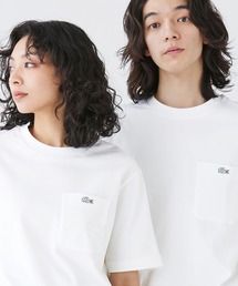LACOSTE | アウトラインクロックポケット半袖Tシャツ(Tシャツ/カットソー)