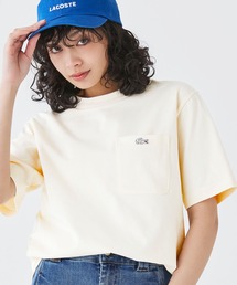 LACOSTE | アウトラインクロックポケット半袖Tシャツ(Tシャツ/カットソー)