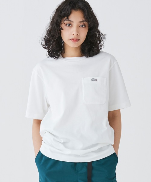 アウトラインクロックポケット半袖Tシャツ（Tシャツ/カットソー