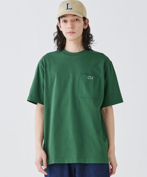 アウトラインクロックポケット半袖Tシャツ（Tシャツ/カットソー