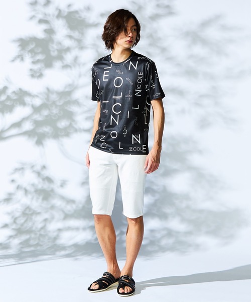 HIDEAWAYS NICOLE（ハイダウェイニコル）の「アラカルトエンボスハーフパンツ（その他パンツ・メンズ・ホワイト系/ブラック/オフホワイト/ブラック系・SMALL/MEDIUM/LARGE/X-LARGE）」の17枚目の写真