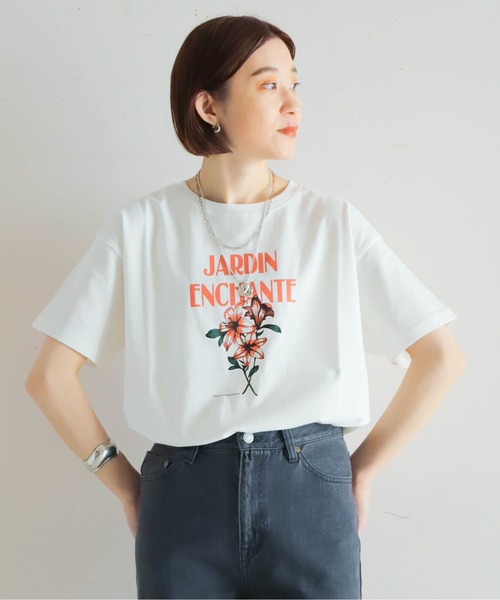 セール】CASABLANCA JARDIN PT 半袖TEE（Tシャツ/カットソー