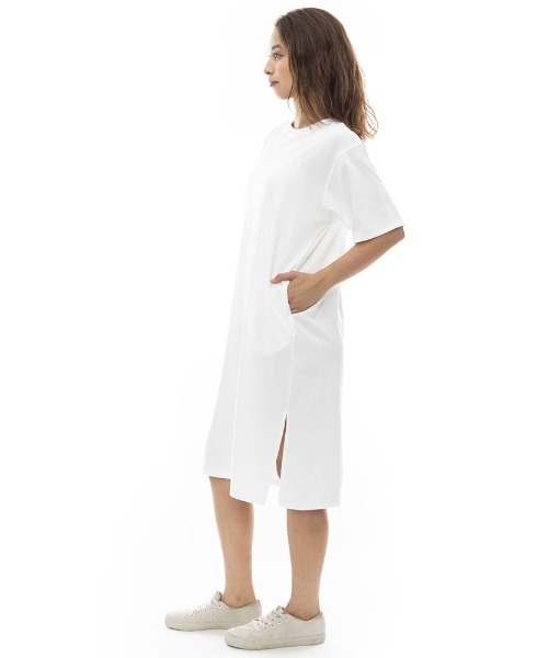 BILLABONG(ビラボン)の「BILLABONG レディース ONE POINT TEE ONEPIECE ドレス 【2024年春夏モデル】/ビラボンワンポイントワンピース(ワンピース・レディース・ブラック/オフホワイト・MEDIUM/LARGE)」の3枚目の写真
