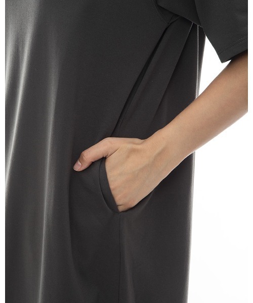 BILLABONG(ビラボン)の「BILLABONG レディース ONE POINT TEE ONEPIECE ドレス 【2024年春夏モデル】/ビラボンワンポイントワンピース(ワンピース・レディース・ブラック/オフホワイト・MEDIUM/LARGE)」の8枚目の写真