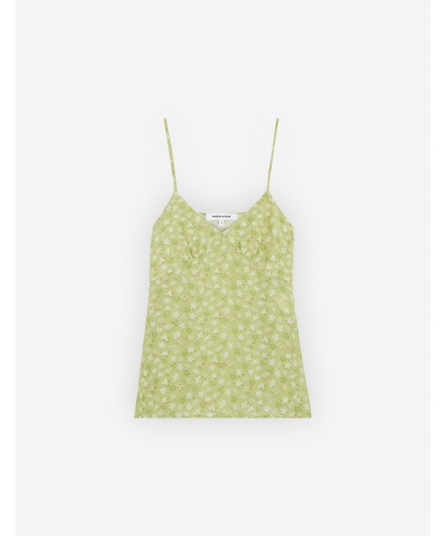 Maison Kitsune(メゾンキツネ)の「SLEEVELESS TOP(その他トップス・レディース・ライム・34/36/38)」の1枚目の写真