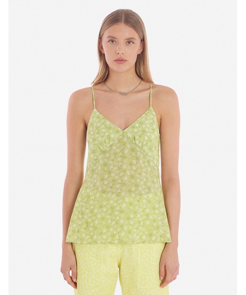Maison Kitsune(メゾンキツネ)の「SLEEVELESS TOP(その他トップス・レディース・ライム・34/36/38)」の4枚目の写真