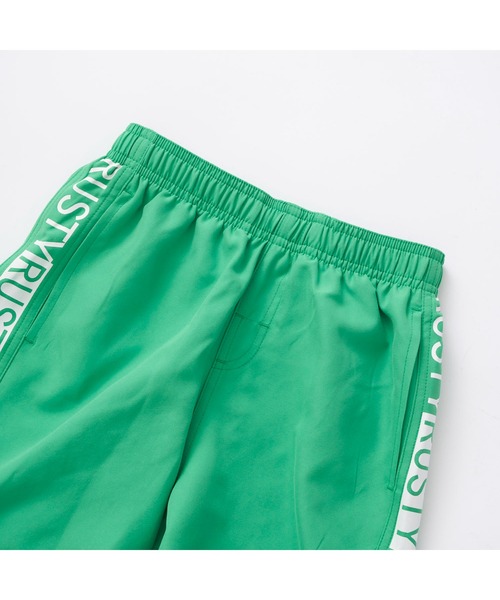 RUSTY（ラスティ）の「RUSTY/ラスティ 子供用 ショートパンツ 水陸両用 ブランド ロゴ刺繍 スポーティーサーフトランクス 水着（水着・キッズ・ネイビー/グリーン/レッド/ロイヤルブルー/ブラック・130cm/140cm/160cm/150cm）」の8枚目の写真