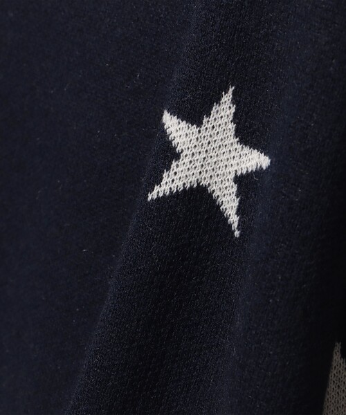 BEAMS HEART（ビームスハート）の「星柄 クルーネックニット（ニット