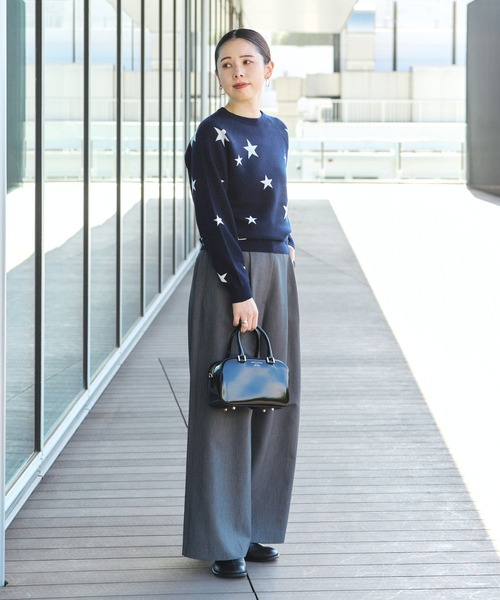 星柄 クルーネックニット（ニット/セーター）｜BEAMS HEART（ビームス