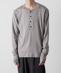 スビンコットン リブヘンリーネックL/S TEE / SVIN CO RIB HENLEY NECK L/S TEE