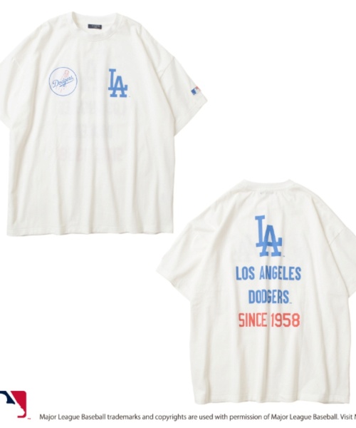 GLAZOS(グラソス)の「【大人向けサイズあり】【MLB】チームロゴプリント半袖Tシャツ(Tシャツ/カットソー・キッズ・ホワイト/オートミール/ネイビー/ブラック・140cm/150cm/160cm/170cm)」の14枚目の写真