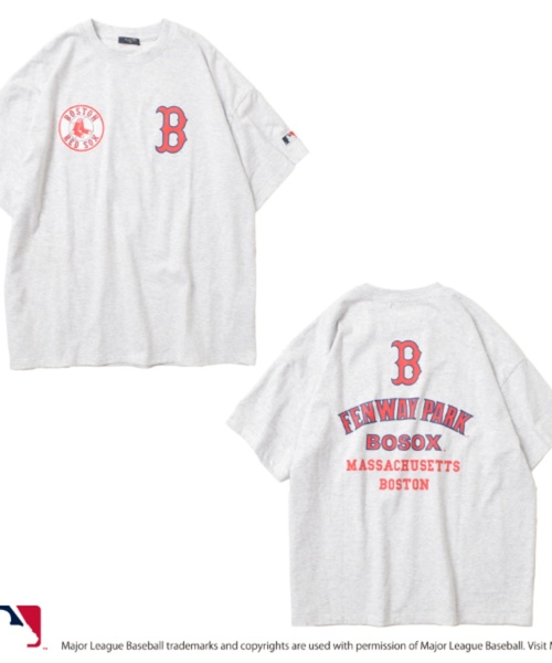 GLAZOS(グラソス)の「【大人向けサイズあり】【MLB】チームロゴプリント半袖Tシャツ(Tシャツ/カットソー・キッズ・ホワイト/オートミール/ネイビー/ブラック・140cm/150cm/160cm/170cm)」の15枚目の写真