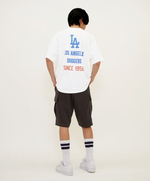GLAZOS(グラソス)の「【大人向けサイズあり】【MLB】チームロゴプリント半袖Tシャツ(Tシャツ/カットソー・キッズ・ホワイト/オートミール/ネイビー/ブラック・140cm/150cm/160cm/170cm)」の18枚目の写真